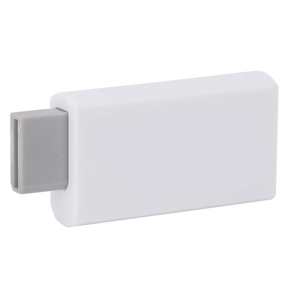High-Definition Multimedia Interface-omvandlare 3,5 mm ljudvideo för spelkonsol Vit