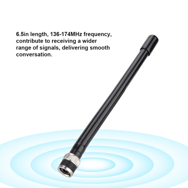 V80 Helical VHF BNC Antenne 136-174MHz For ICOM IC V8 IC V80 IC V82 IC V85 IC V80E Håndholdt Rad