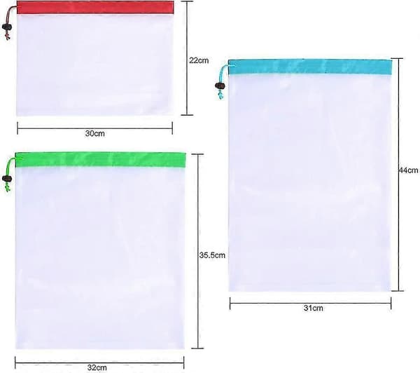Reusable Mesh Bags, Eco-Friendly Vegetable Bags, Fruit and Vegetable Storage Bags for Store
