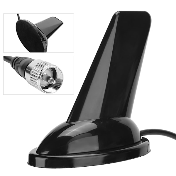 M Connector Antenne UV DualBand Shark Fin High Gain Sugekop Antenne 5 Meter