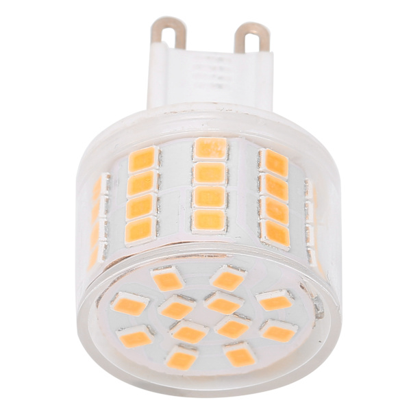 7W G9-pære 700LM 52LED Bi Pin-lyspære LED-kornlampe for lysekrone 220V-240VVarm hvit 2800K-3000K