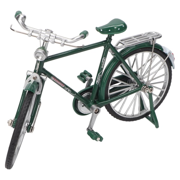 Vintage Bike Model High Simulation Pyörivä pyörä Hienot yksityiskohdat Minipyörämalli pöydän kirjahyllyn koristeluun