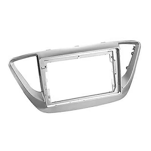 2Din 9-tums Radio DVD Panel Trim för 2 Accent 2017-2018