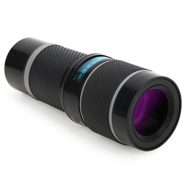 Bærbart Mini Monocular Telescope 18X Night Viewing med telefonklemme og stativ