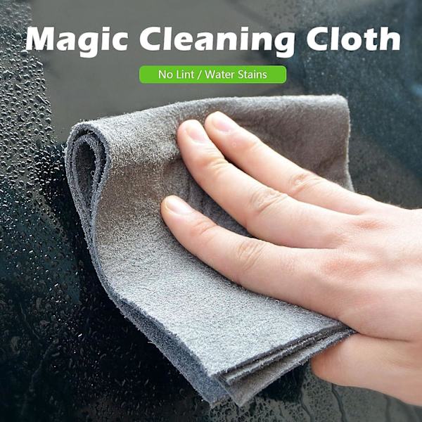 Black Magic rengöringsduk - 5-pack | Ultraabsorberande mikrofiberhanddukar | Inga spår | Återanvändbar & för alla ändamål