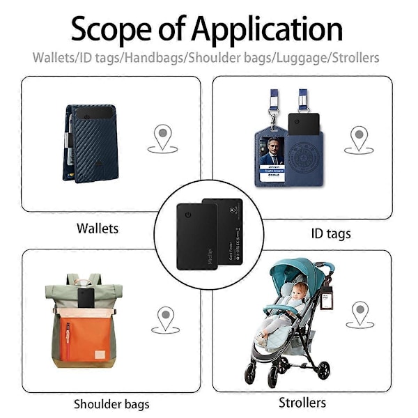 Wallet Tracker Kort Wallet Finder til IOS Find My Bluetooth Locator