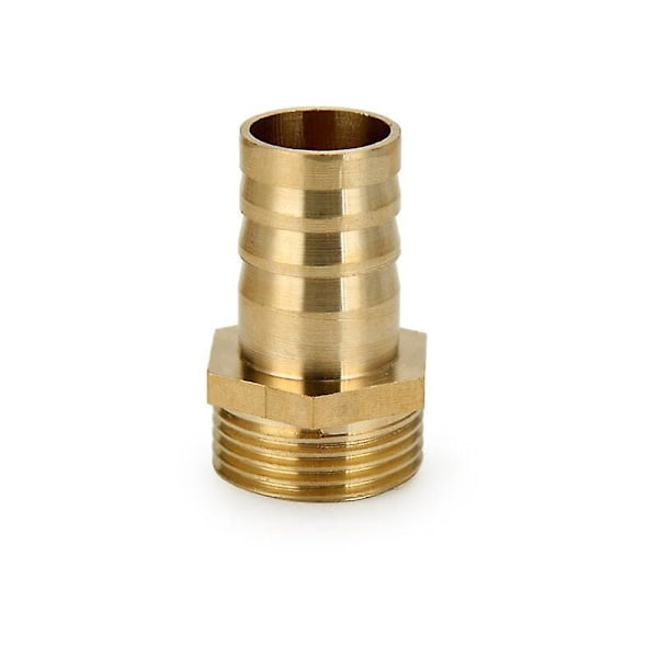 2kpl Messinki Letkuliitin Adapteri 6mm Uros Piikkiliitin