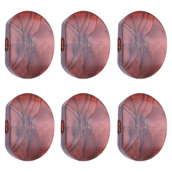 6 STK/ Sett Tuning Pegs Maskinhoder Akrylknapper for gitar(#5)