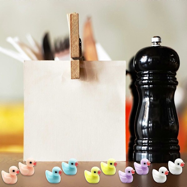 100 stk. Mini Resin And Miniature And Figurer Mikro Eventyrhave Landskab