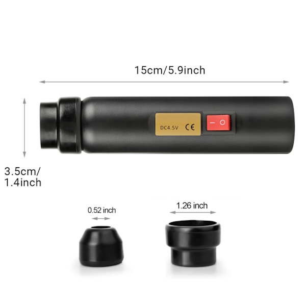 Auto LED Light Egg Candler Tester - Mini Lighting Incubator for Experiment