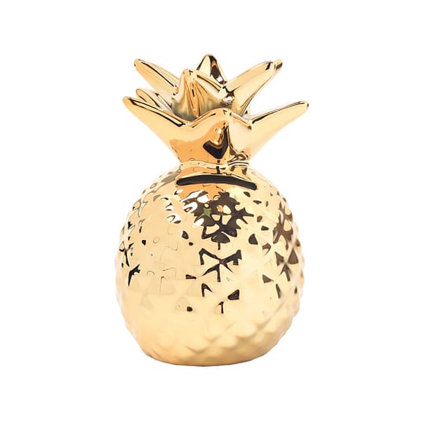 Keramisk Ananas Spargris Söta Spargrisprydnader Ananas Pengabox Heminredning