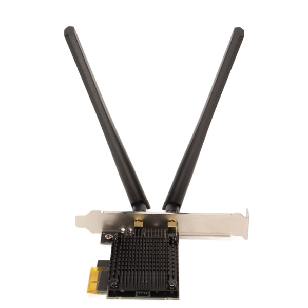 PCIE Wifi-kort 2.4G 5G 6G Tri Band 5400Mbps MU MIMO Low Latency Wifi 6E-kort med 6dBi High Aain-antenne til Winodows