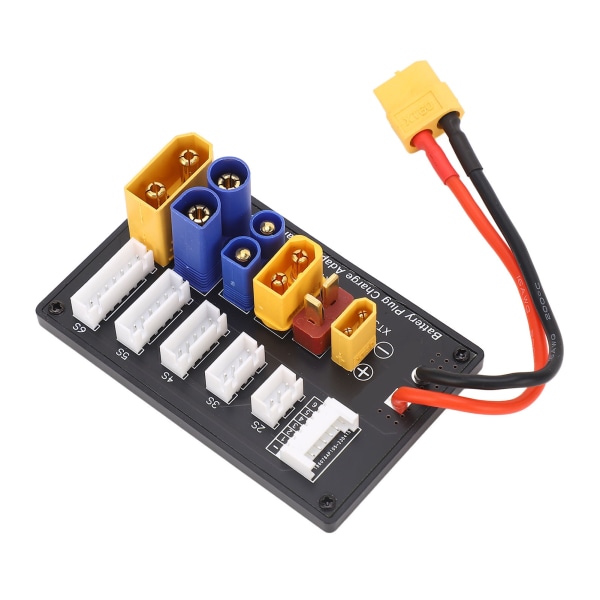 Parallell ladeplate XT90 XT30 EC3 EC5 T XT60 6S batteribalanserladeradapterplate