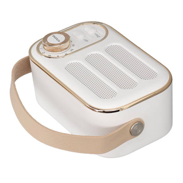Mini Bluetooth-högtalare trådlös handhållen snodd design retro liten bärbar Bluetooth-högtalare för hem bil