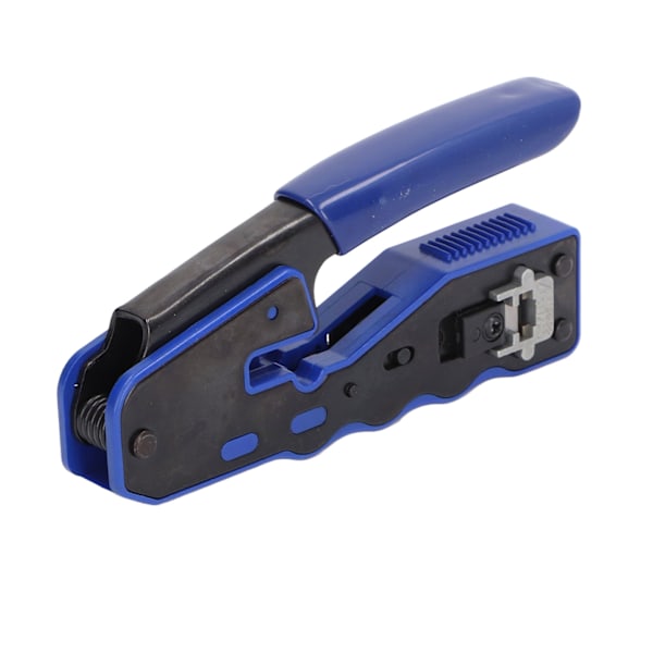 RJ45 Crimp Tool Kit Pass Through All in One Ethernet Crimper for Cat5e Cat6 Cat6a 8P8C Modular Connector Crimping
