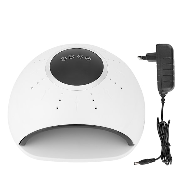 72W LED UV-nagellampa Gel nagellack torktumlare Snabbtorkande nagelkonstmaskin 100-240VEU-kontakt