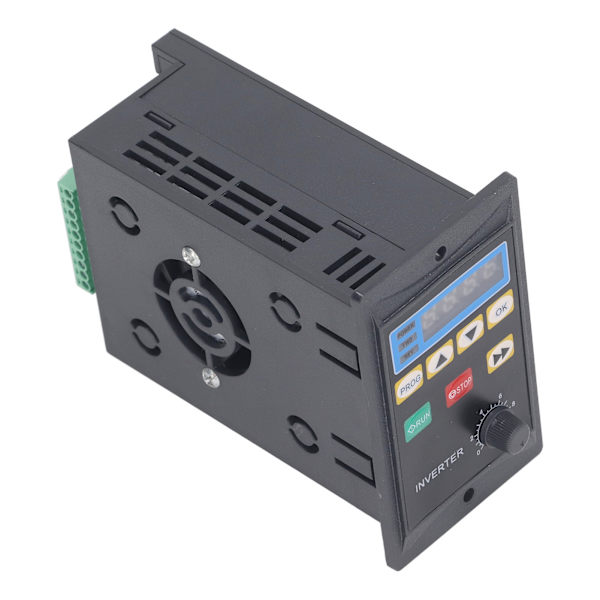 Frekvensomriktare 1PH 176‑264V ingång 3PH 0‑220V utgång 400W VFD för pump