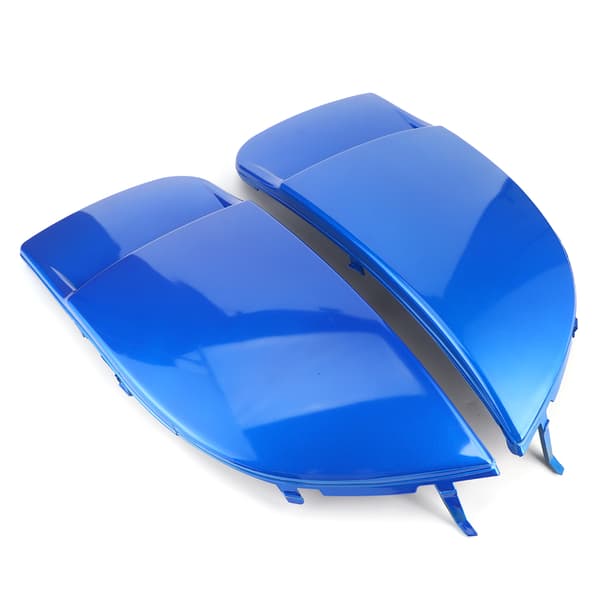 Par tåkelysramme lampe deksel passer til Subaru Impreza STI WRX 04-05 Blå