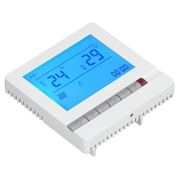 Termostat LCD-skärm Hög noggrann temperatursensor Överhettningsskydd Temperaturregulator