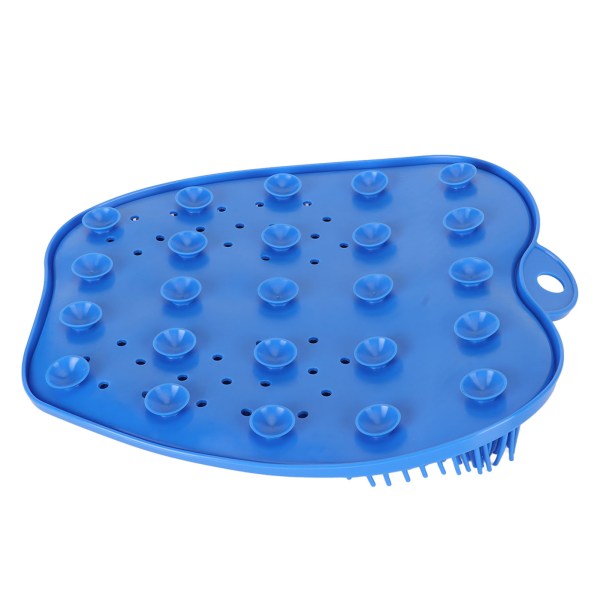 Suihkujalkapesuri Pehmeä silikoninen liukumista estävä imukuppi hajunpoistojalkojen pesukone kylpyyn Kylpyhuoneen hieronta Sininen