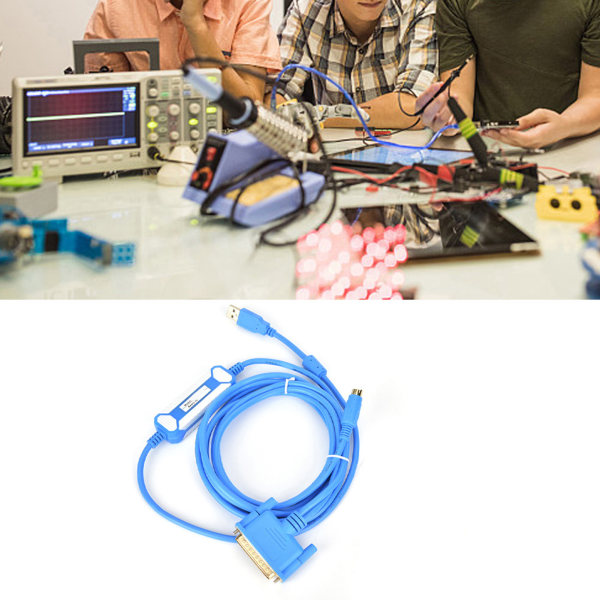 USB-SC09 PLC Programmeringskabel PLC Datakabel Nedlastingslinje for Mitsubishi 3 Meter