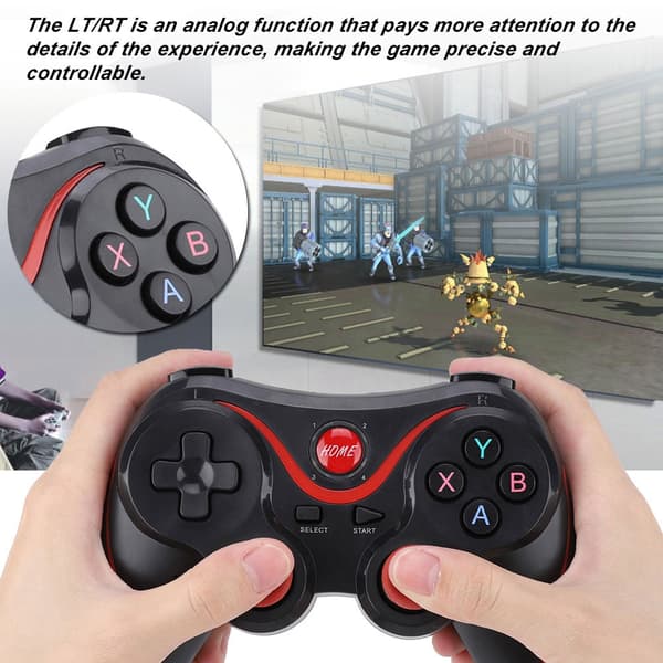 Langaton Bluetooth-peliohjain Joypad PS3:lle/älypuhelimelle/tabletille/PC:lle