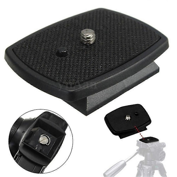 Sony DSLR SLR Kamera Quick Release Plade Skrue Adapter Tripod Mount Hoved