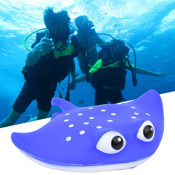 Sød tegneserie Manta Shape Life Diver Cylinder Symbol Opdrift Dukke BCD Pendant Undervandsdukker Manta