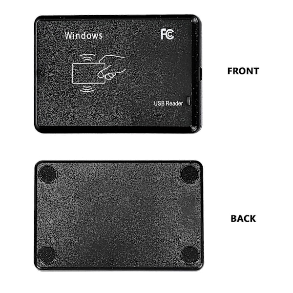 USB RFID Pöytäkortinlukija Kosketukseton Kortinlukija