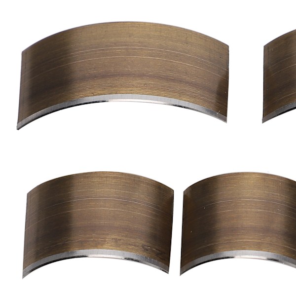 Läder V-formad stans DIY-verktyg Svanskapad stans Rund bältesperforerad tillbehörsuppsättning 9 x A30 Grund Semicircle