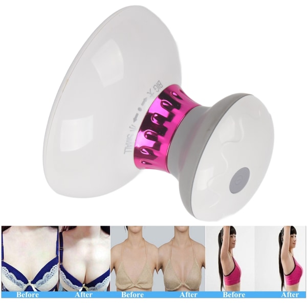 Elektrisk kvinna Bröst Massager Byst Förstoring Lyft Bröstmassage Stimulator