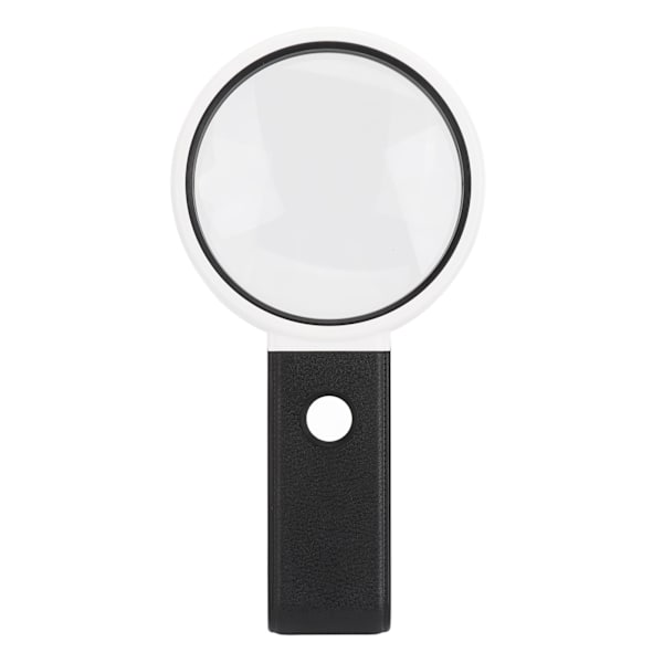 110 mm handhållen förstoringsglas med 3 färger ljusfällbart skrivbordsförstoringsglas för läsinspektion