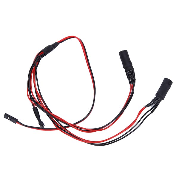10 mm 1/10 RC Universal Strålkastare Fjärrkontroll Bil LED-ljus DIY Modifieringstillbehör Blå Vit