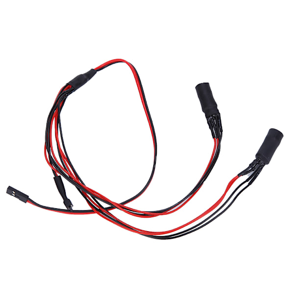 10mm 1/10 RC Universal strålkastare Fjärrkontroll Bil LED-ljus DIY Modifieringstillbehör Blå Vit