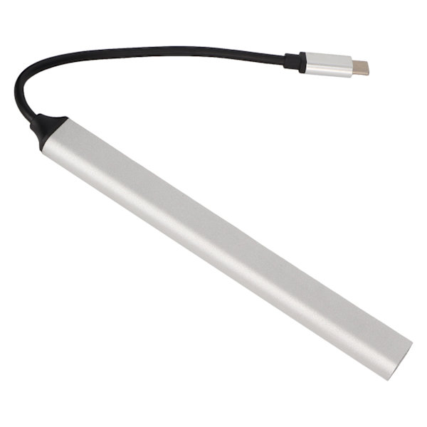 Typ C Hub 7 i 1 Aluminiumlegering 5 Gbps överföring Brett kompatibel typ C Dockningsstation för PC Laptop