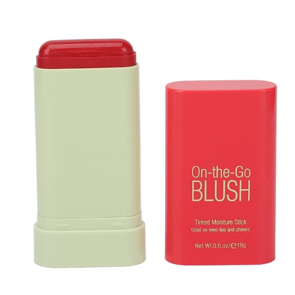 Blush Stick Høj farvegengivelse Delikat tekstur Let åndbar skønhedsrødme Solid creme til makeup