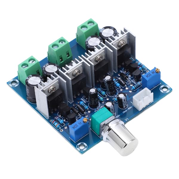 Klass A Analog Krets Effektförstärkarkort 2 Kanal Ljudförstärkarkretsmodul DC24V 2A