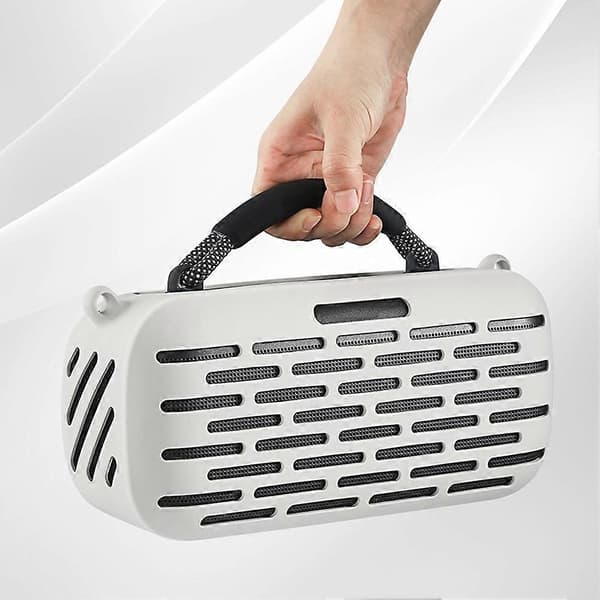 Silicone Case for Bose SoundLink Max Portable Speaker Anti-scratch with Shoulder Strap Durable Carrying Protective Shell A Black