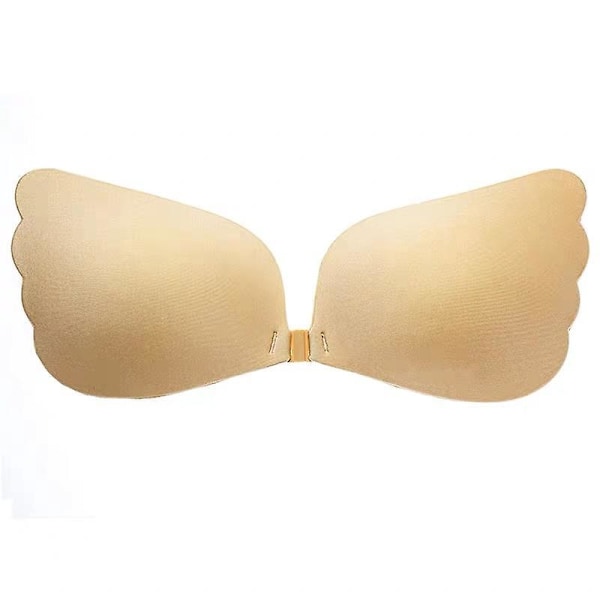 2 Paria Uudelleenkäytettäviä Näkymättömiä Tarra-Push Up -Rintaliivejä Selästä ja Olkaimista Vapaita Naisille