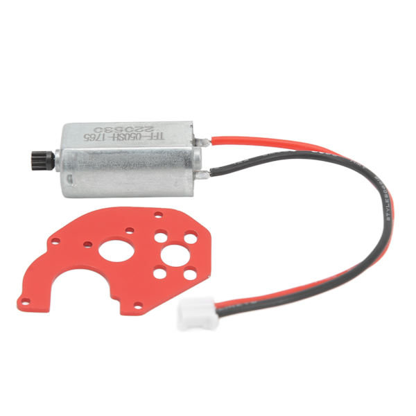RC 050 66T borstad motor med motorfäste för Axial SCX24 AXI90081 AXI00001 AXI00002 1/24 RC bil uppgraderingsdelar röd
