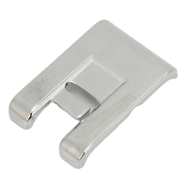S Presser Foot Slitstarkt Lätt Installation Rostfritt Stål Sidofoder Tyg Presser Foot för Viking