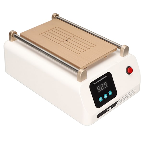 988A LCD-skjermseparator 8-tommers skjermreparasjonsseparator berøringsskjerm LCD-maskin for fjerning av glasslinse for mobiltelefon 110‑240V
