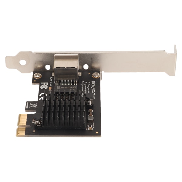 PCIe Ethernet -kortti 10 100 1000 2,5 Gbps RJ45-portti Wake On LAN Flow Control Gigabit Ethernet -kortti pöytätietokoneen koteloon