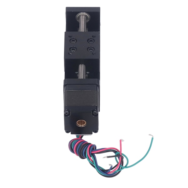 Mini lineaarinen kiskojohde liukutoimilaite 28 askelmoottori 50mm isku DIY CNC-reitittimen osat X Y Z-vaihe T-ruuvitangolla