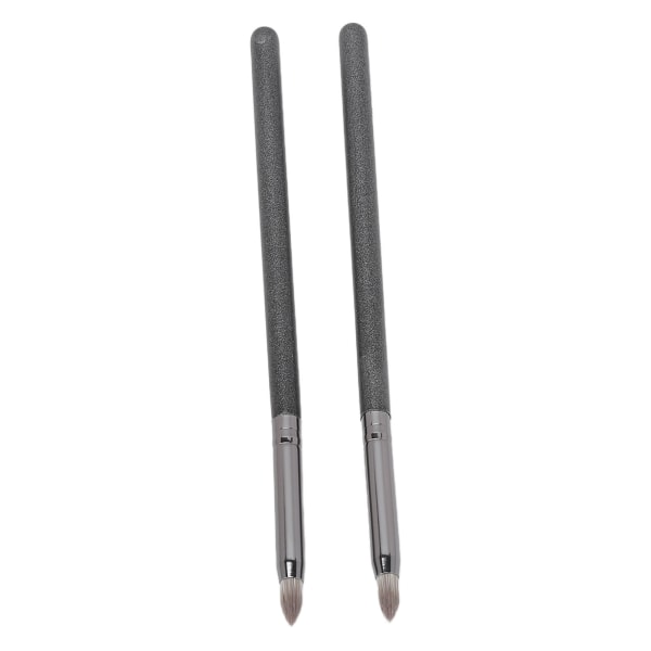 2 stk Lacrimal Sulcus Dark Circle Concealer Brush Makeup Under Eye Concealer Brush Kosmetisk verktøy