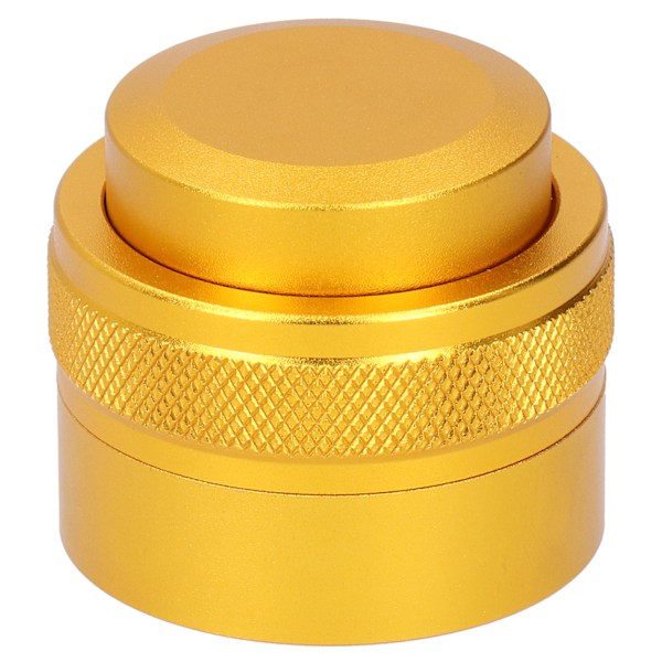 51mm Press Type Kaffe Pulver Hammer Kaffe Distributør Rustfrit Stål Kaffe Tilbehør Guld