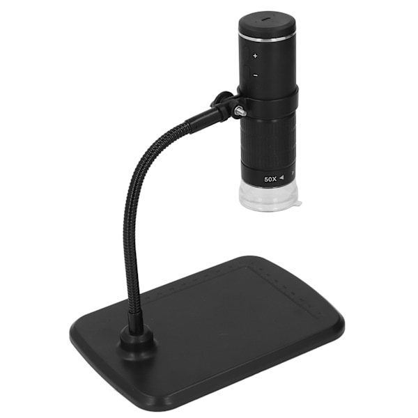 Trådlöst digitalt mikroskop 50 till 1000X Bärbart 2MP med flexibelt stativ för telefon PC