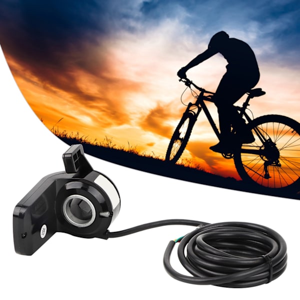 24V 350W borstlös motorkontroll LCD-skärm tumgas för elcykelskoter