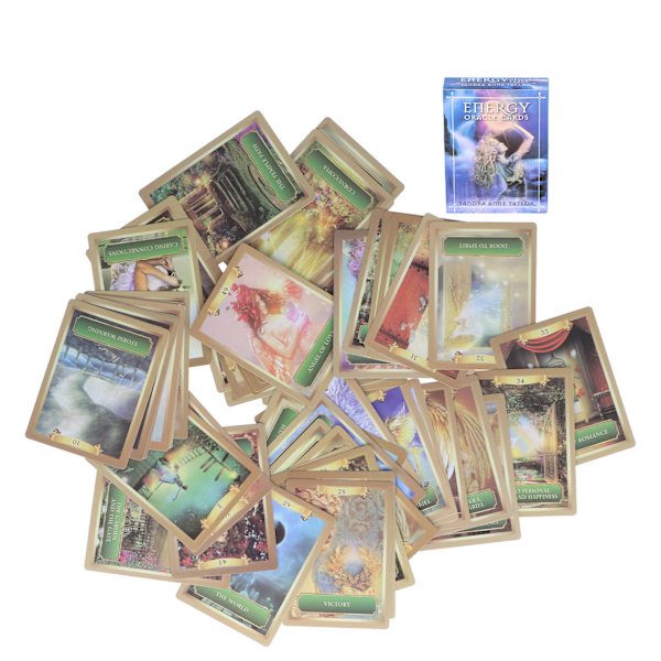Hologram Paper Engelsk Språk Tarot Kort Spådom Spillkort Interaksjon Brettspill Kort