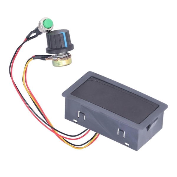 DC Motor Hastighetsregulator Digital Display PWM Steglös Hastighetskontrollbrytare med 0.56in LED